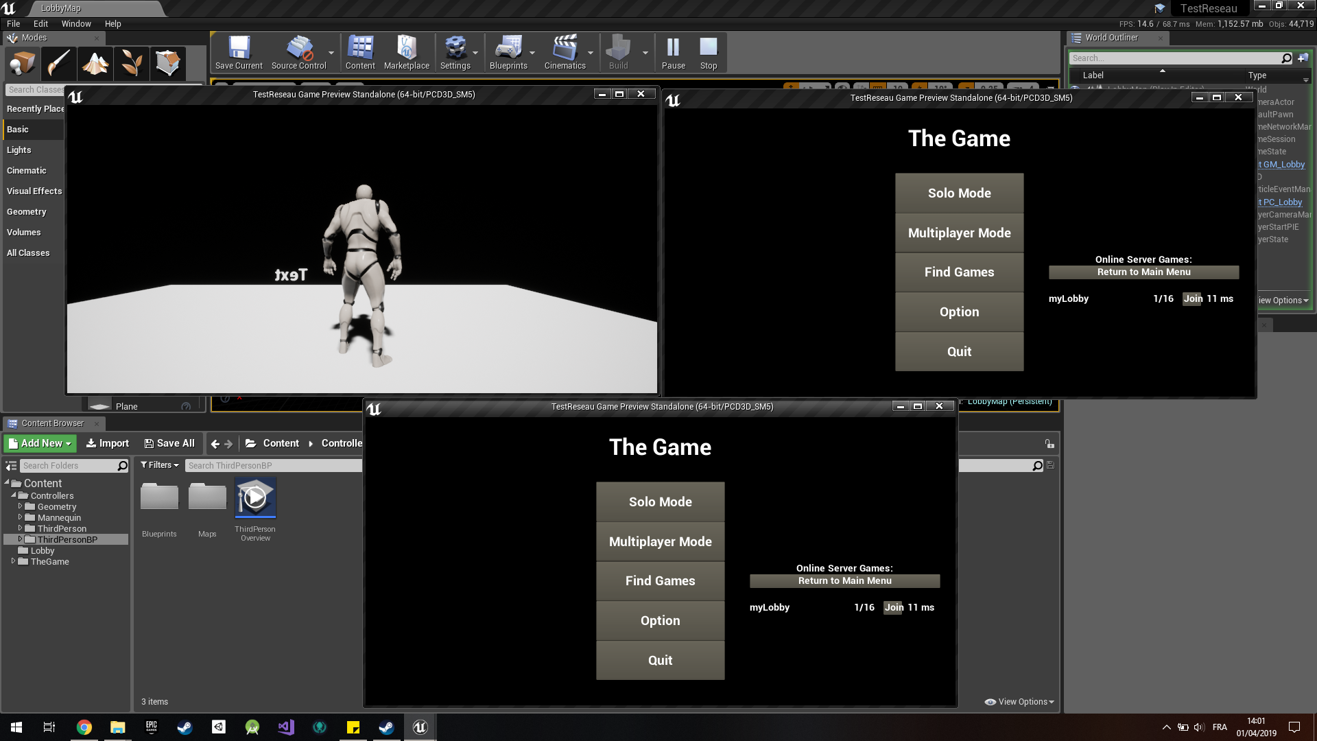 Prototype Multiplayer UI screenshot 5